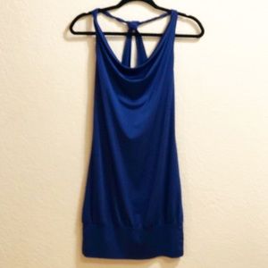 Charlotte Russe Blue Dress, Size Medium,